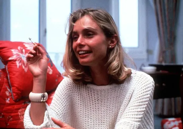 Maryam D Abo actress smoking, June 1987 For sale as Framed Prints