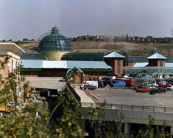 Meadowhall Dome Leisure Shopping Centre in Sheffield Yorkshire which has eight main