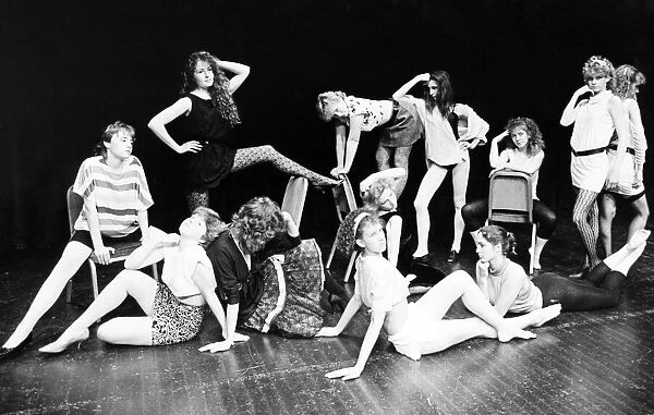Members of Cleveland Dance Theatre. 14th May 1986