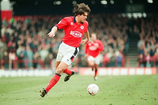 Middlesbrough 3-0 Bristol City, league division one match at Ayresome Park