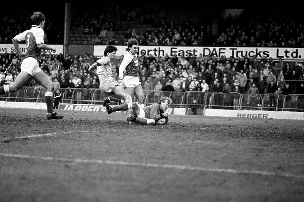 Middlesbrough v. Manchester City. February 1984 MF14-15-010 Final Score was a nil