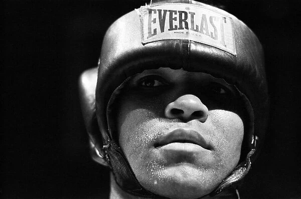 Muhammad Ali sparring ahead of his fight with Bugner in Las Vegas