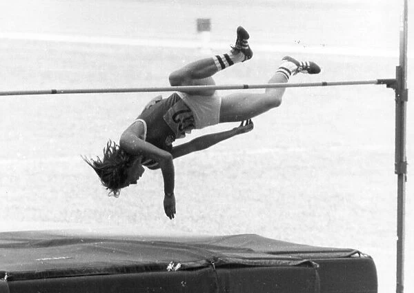 Olympic Games 1976 Rosemarie Ackermann (East Germany