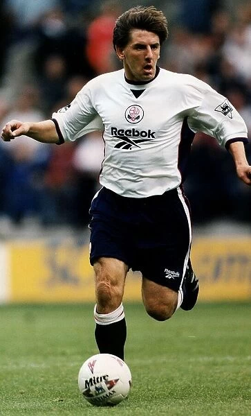 Peter Beardsley of Bolton Wanderers Football Club September 1997