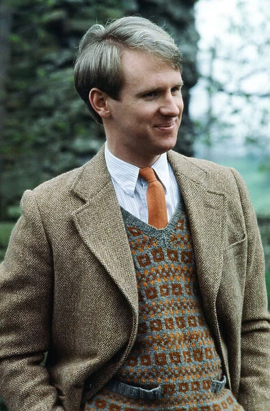 Peter Davison on the set of 'All Creatures Great and Small.'25th May 1978