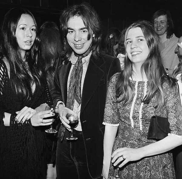 Photo shows from left to right Lady Unknown, Andrew Lloyd Webber