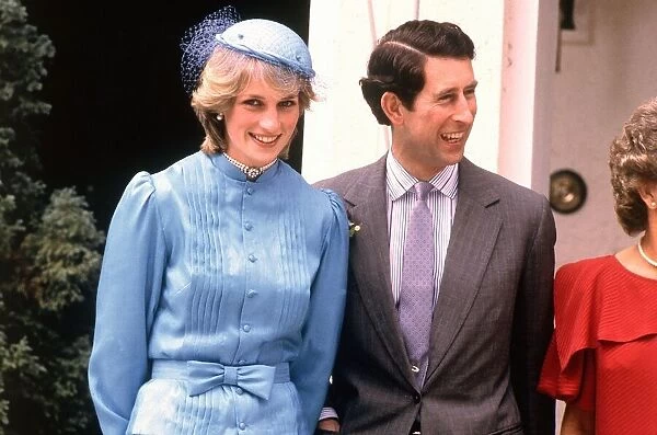 Prince and Princess of Wales visit to Australia and New Zealand in the Spring of 1983