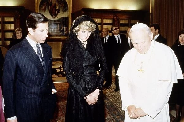 Prince and Princess of Wales visit to Italy and the Vatican City