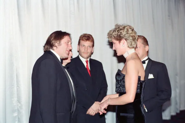 Princess Diana, HRH The Princess of Wales, attends the Royal Gala Premiere of '