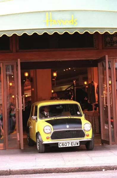 Rowan Atkinson as Mr Bean Print at Harrods Art Prints