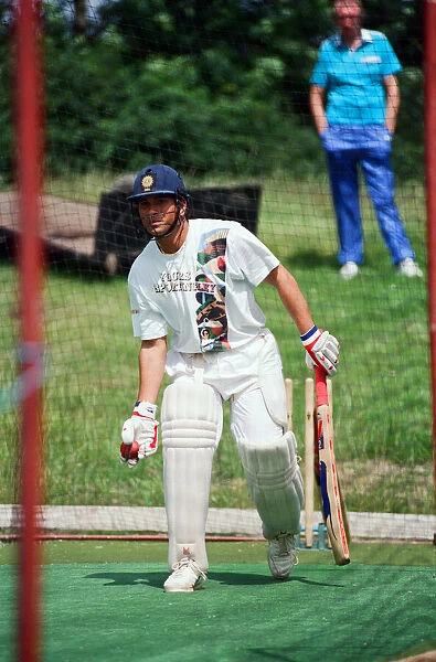 Sachin Tendulkar, first overseas signing for Yorkshire County Cricket Club