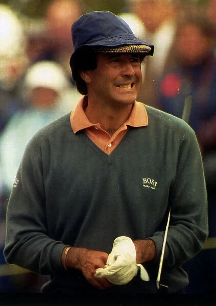 Seve Ballesteros golf player at Birkdale for the British Open