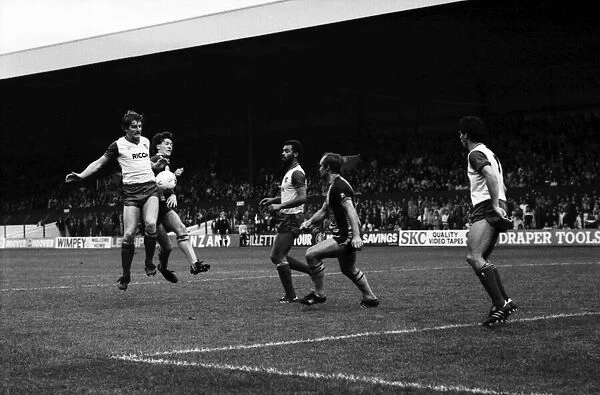 Stoke. v. Southampton. October 1984 MF18-03-076 The final score was a three one