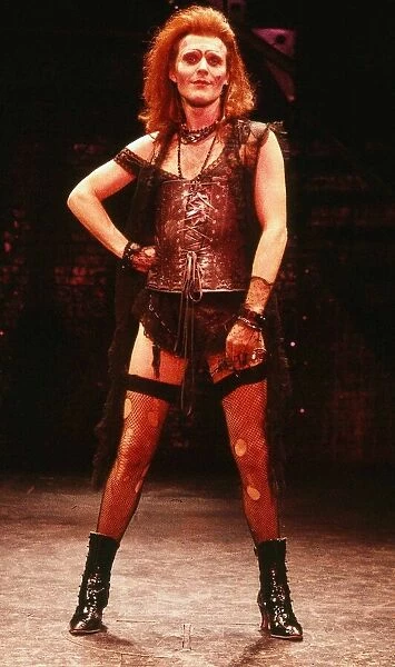 Tony Head actor dressed as transvestite May 1991