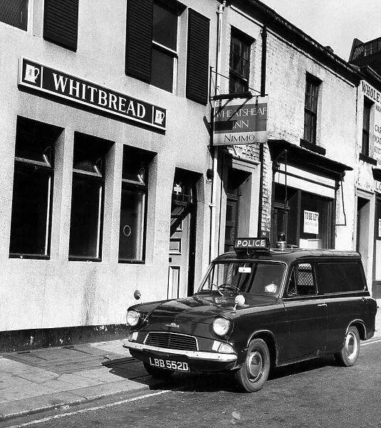 Wheatsheaf Inn Public House, Waterloo Street, Newcastle, 3rd September 1969