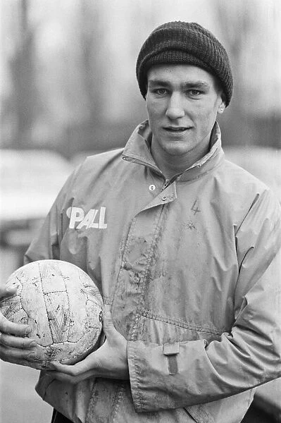 Wimbledon Football Club training session. Picture shows player Vinnie Jones