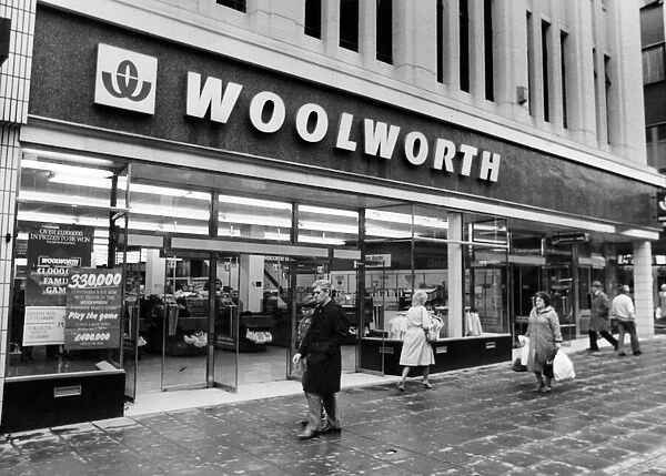 Woolworth Department Store, Northumberland Street, Newcastle, 4th August 1984