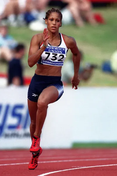 Melanie Purkiss 200m Olympic Trials and AAA Champs Art