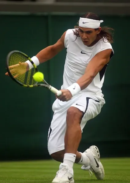 Rafael Nadal Wimbledon Championship 2006 Art Prints