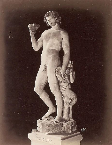 Bacchus, by Michelangelo, in the Museo del Bargello in Florence