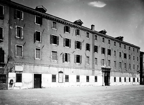 The barracks Cornoldi, Riva degli Schiavoni, Venice