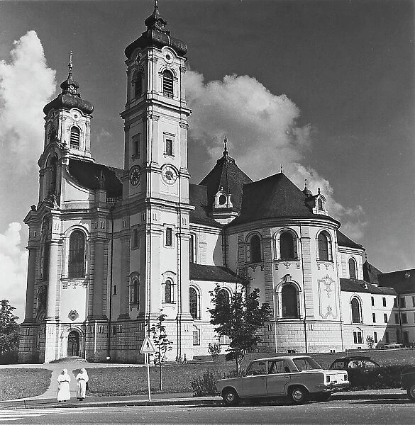 The Benedictine Abbey in Ottobeuren, Baveria