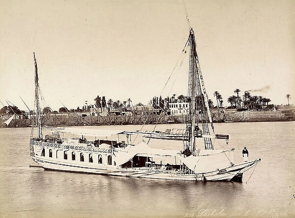 Boat by the Nile, Egypt