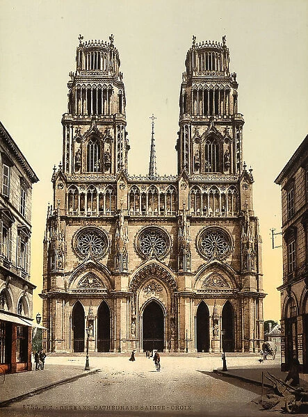 Cathedral of the Saint Cross in Orleans, France