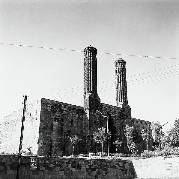The Cifte Minare Medresesi in Erzurum, Turkey