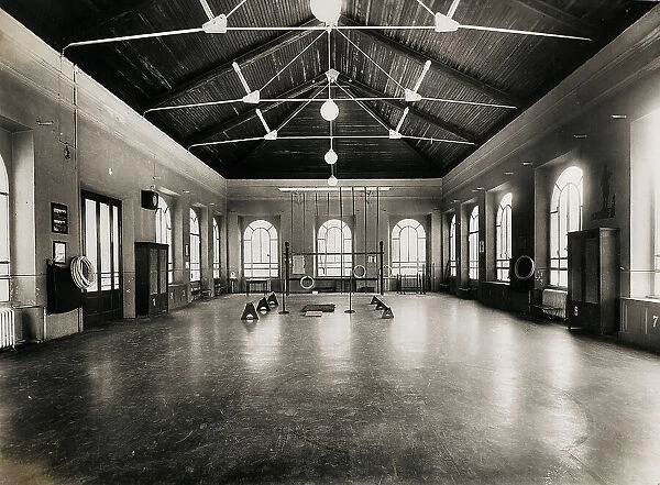 The gymnasium of the Secondary Secondary School of Professional Commercial Kind 'Teresa Casati Confalonieri', Milan