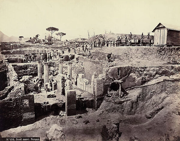 New archaeological site, Pompei
