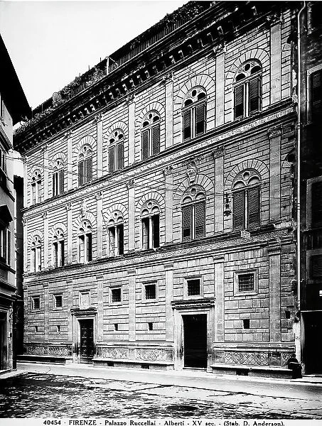 Palazzo Rucellai, in Florence