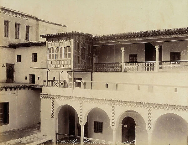 The pavilion called 'coup d'eventail' of Algiers