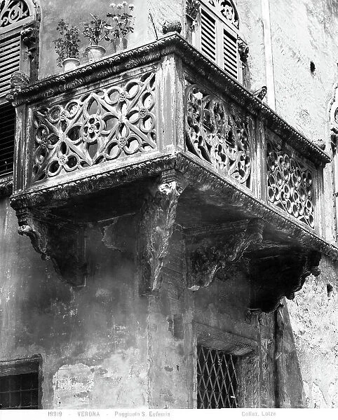 The S. Eufemia balcony, Verona
