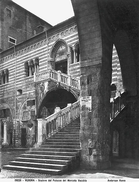 Staircase of the Palazzo del Mercato Vecchio, Verona