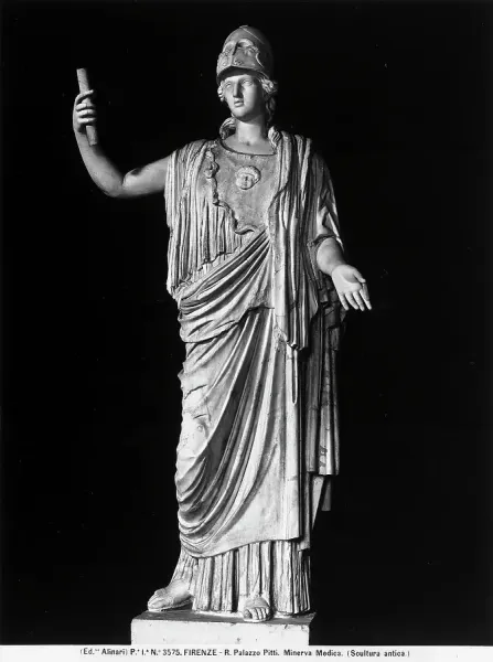 Statue of Minerva. Art Prints, Posters & Puzzles from Alinari