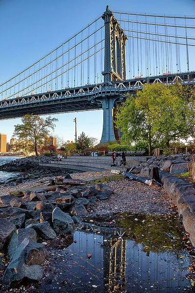 NY, NYC, Brooklyn, Dumbo, Manhattan Bridge