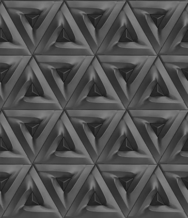 Framed Print : Repetitive Triangular Geometric Print Framed Print : Repetitive Triangular Geometric Print