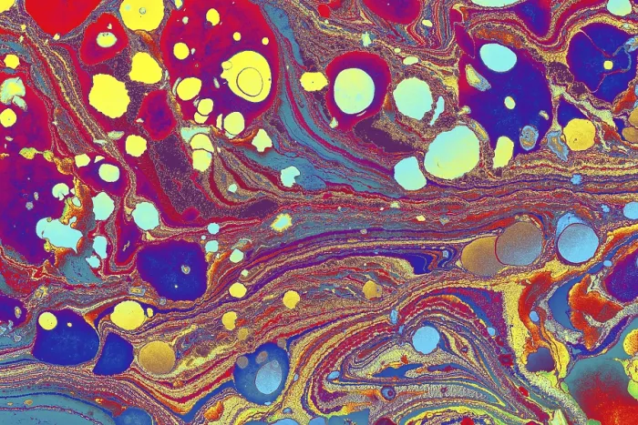 Framed Print : Ebru Marble Print Framed Print : Ebru Marble Print