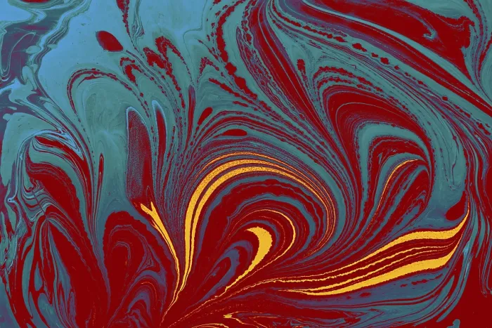 Framed Print : Ebru Marbling Print: Abstract Marble Pattern Framed Print : Ebru Marbling Print: Abstract Marble Pattern