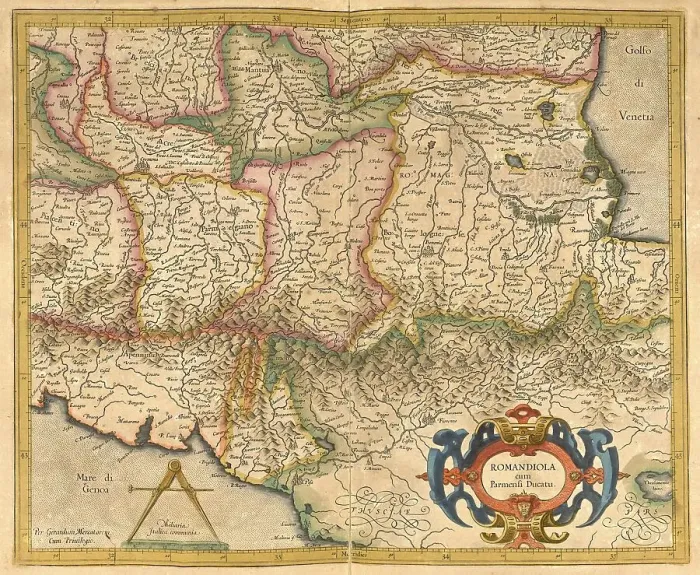 Framed Print : Digital reproduction of a 1623 Print, Atlas map by Gerhard Mercator Framed Print : Digital reproduction of a 1623 Print, Atlas map by Gerhard Mercator