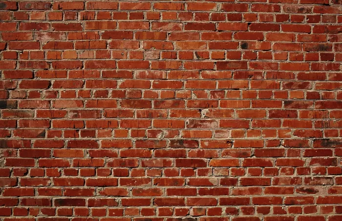Framed Print : Red Brick Wall Pattern Print Texture