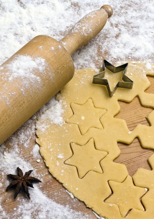 Framed Print : Austrian Advent Baking Print