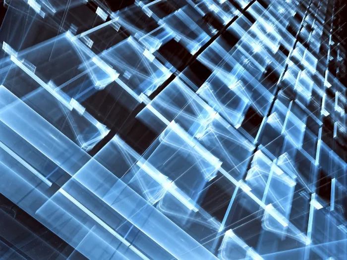 Framed Print : Blurred Technology Print - Abstract Sci-Fi Background Framed Print : Blurred Technology Print - Abstract Sci-Fi Background