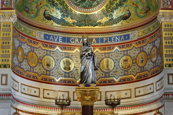 Interior View of Notre-Dame de la Garde Art Prints, Posters