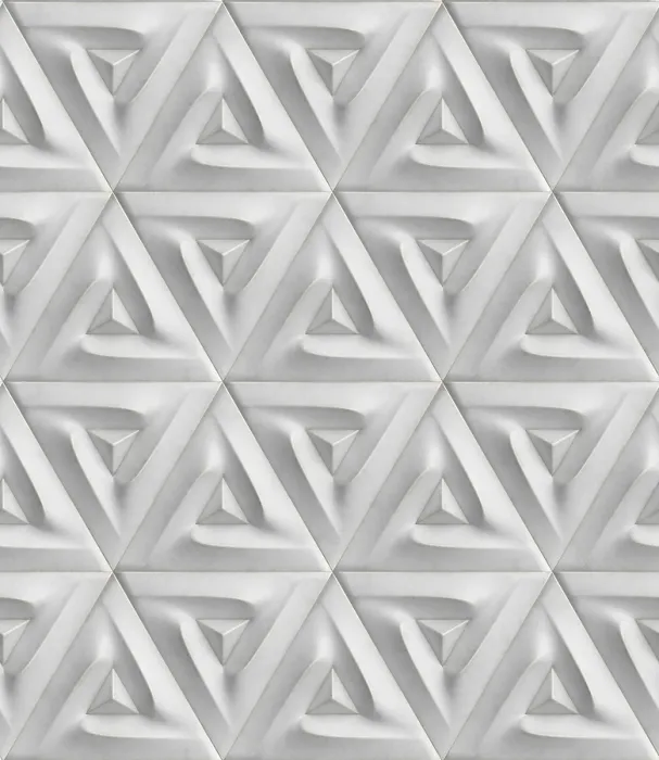 Framed Print : Seamless 3D Triangular Geometric Print Framed Print : Seamless 3D Triangular Geometric Print