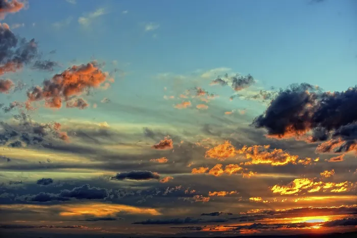 Framed Print : Dramatic Cloud Atmosphere Print, Germany Sunset Framed Print : Dramatic Cloud Atmosphere Print, Germany Sunset