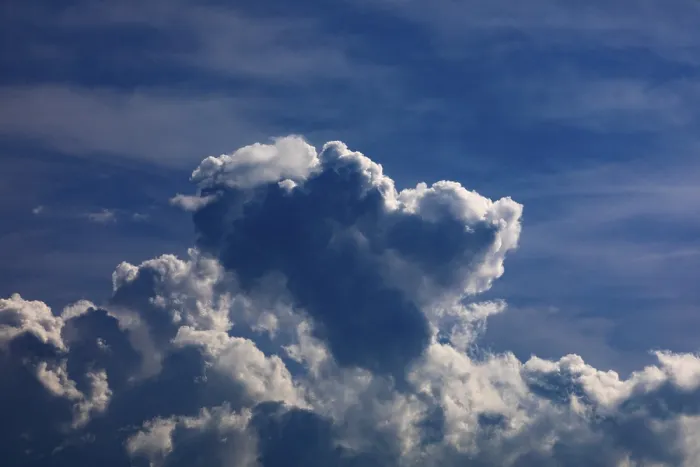 Framed Print : Dramatic Cumulus Clouds Print, Upper Austria