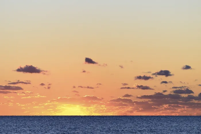Framed Print : Evening Mood Print: Sunset over St. Peter-Ording, Germany