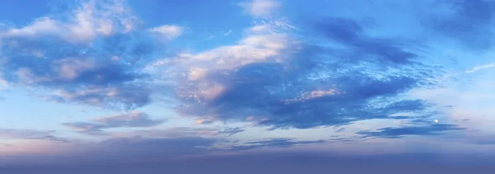 Framed Print : Evening Sky Print with Dramatic Clouds